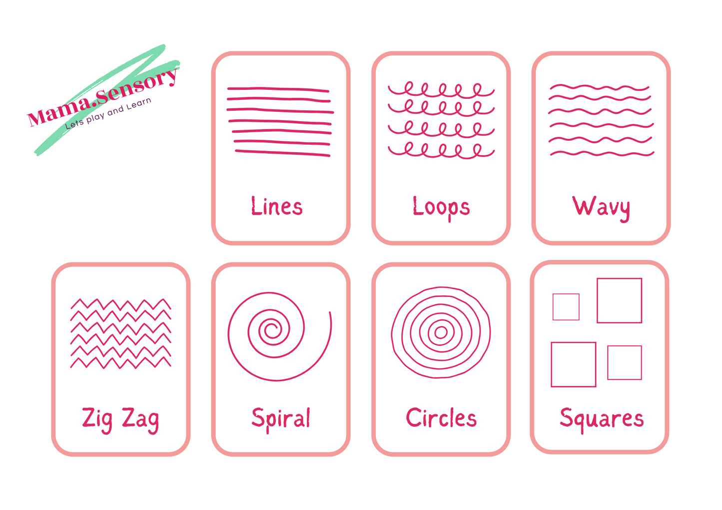 Mark Making Printable