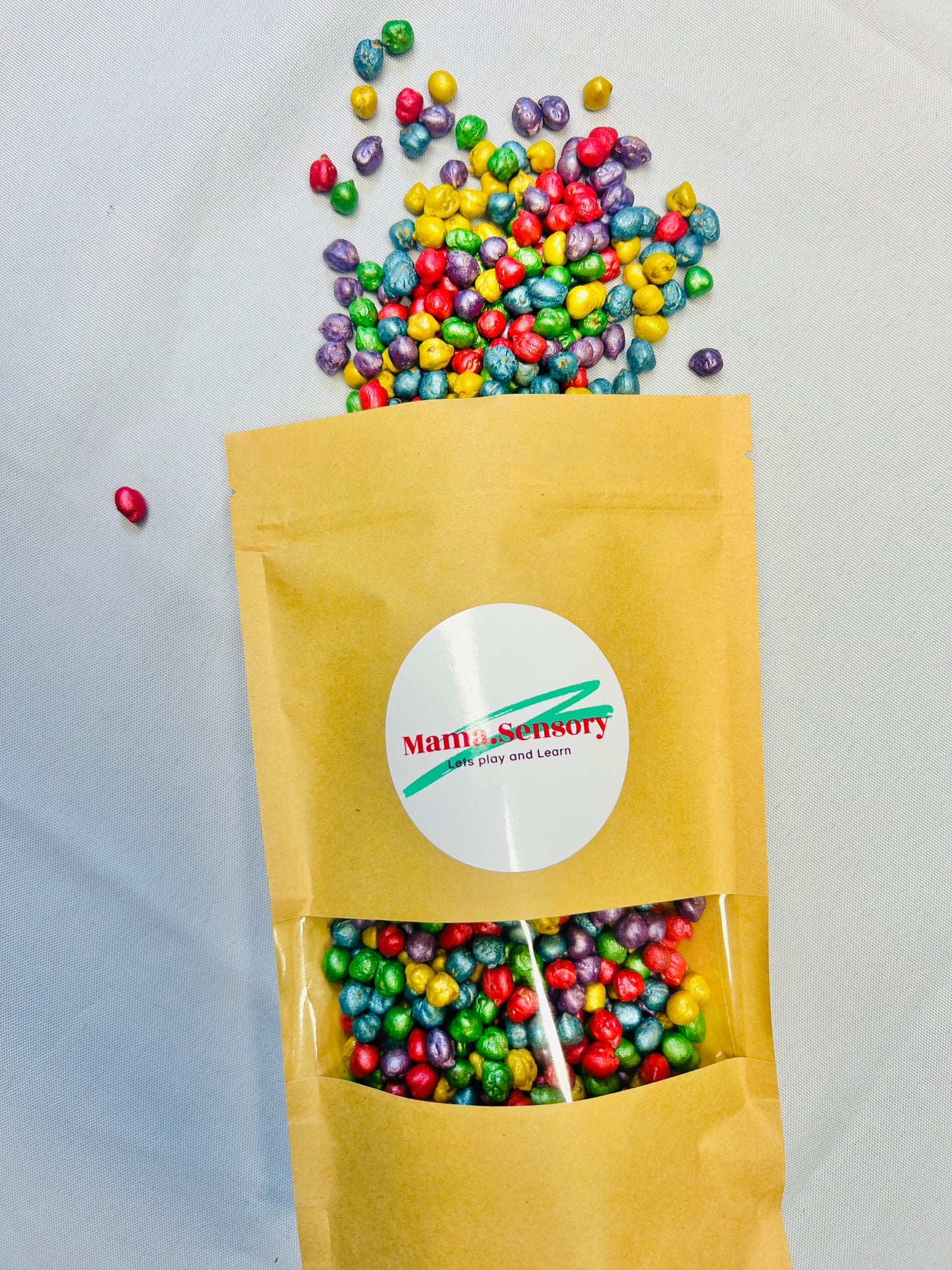Shiny Rainbow Chickpeas