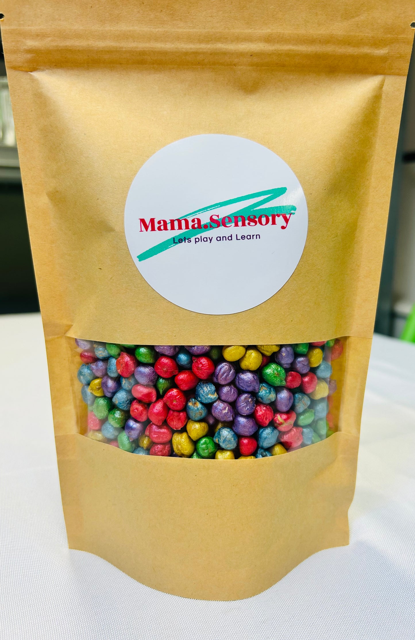 Shiny Rainbow Chickpeas